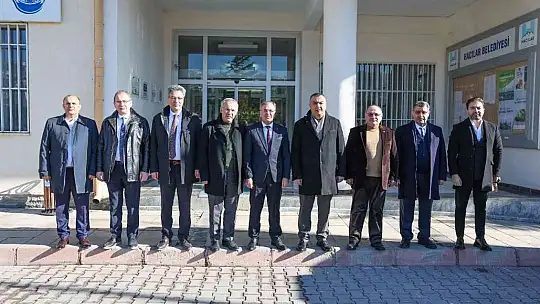 KAYSO yönetimi Hacılar'da