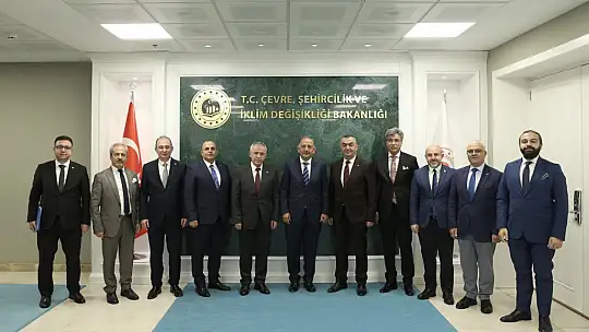 KAYSO yönetiminden Bakan Özhaseki'ye ziyaret