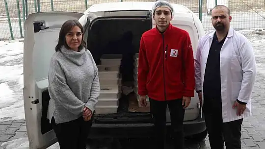 Üretimi yapılan beyaz peynirler depremzedelere gönderildi