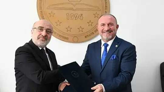 KAYÜ Rektörü Karamustafa, Kuzey Makedonya'da işbirliği ziyaretlerinde bulundu