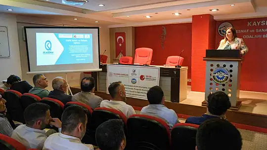 KESOB'da ORAN Kalkınma Ajansı destekli Esnafım Eğitimle Gelişiyor projesi başladı