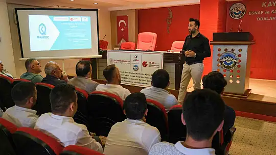 KESOB'da ORAN Kalkınma Ajansı destekli Esnafım Eğitimle Gelişiyor projesi başladı