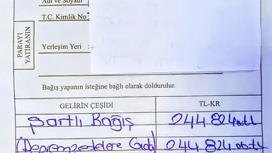 Kızılay Talas şubesi bağışları depremzedelere ulaştırıyor