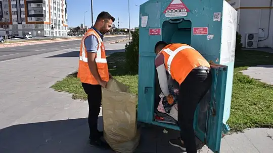 Kocasinan Belediyesi 228 ton kıyafet atığını geri dönüşüme kazandırdı