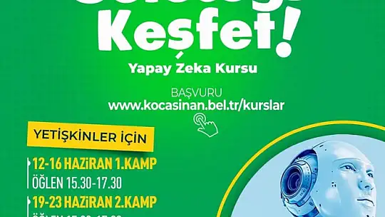 Kocasinan'da yaz dolu dolu geçecek!