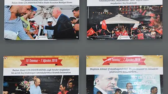 Kocasinan'da 15 Temmuz anılıyor