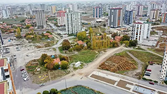 Kocasinan'dan gecekonduların yerine büyük bir yaşam alanı