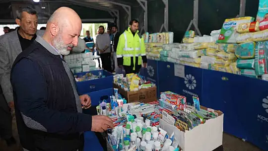 Sosyal Market, kardeş belediyede hizmet vermeye başladı
