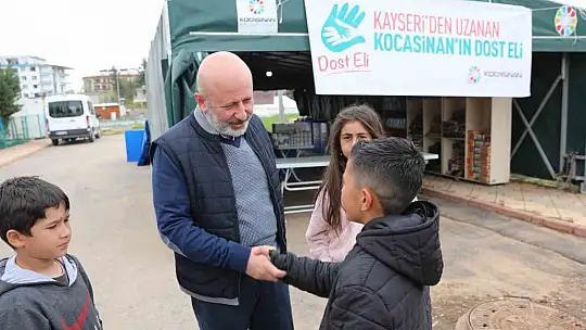 Sosyal Market, kardeş belediyede hizmet vermeye başladı