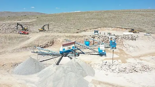 Kocasinan'ın taş ocağı, 16 milyon 315 bin TL tasarruf sağladı