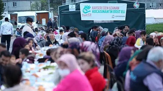 Kocasinan, Ramazan Ayı'nda on binlerce vatandaşa yardım etti