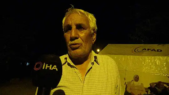 Kozanlılar geceyi çadırda geçiriyor