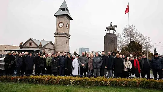 KTO, yargıtay üyelerine Kayseri tarihinin güzelliklerini tanıttı