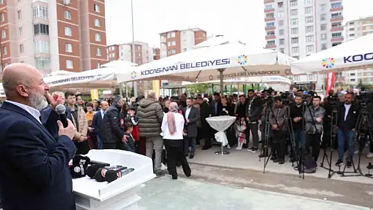 Kocasinan'da kedi kasabası açıldı