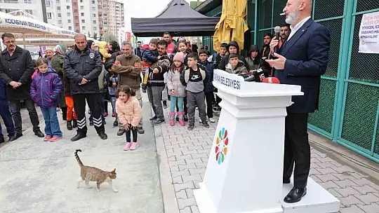 Kocasinan'da kedi kasabası açıldı