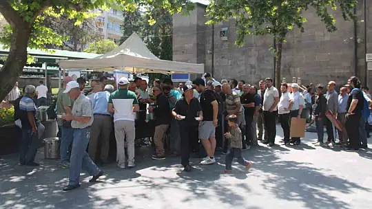 40 derece sıcaklıkta aşure kuyruğu