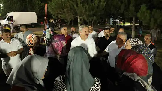 Hisarcık ve Kıranardı'nda mahalle buluşmaları