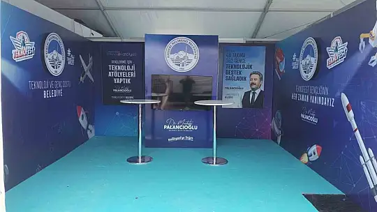 Palancıoğlu, 1 buçuk milyon destek verdiği 16 takım ile TEKNOFEST'e katıldı