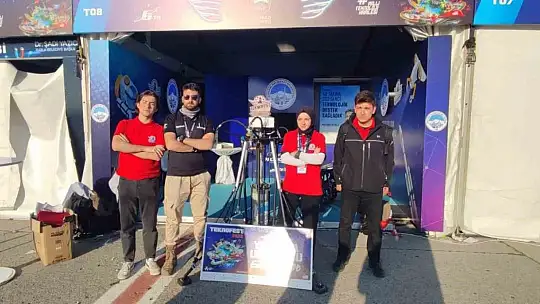 TEKNOFEST'te Kayseri'ye ilk kez birincilik getirdi