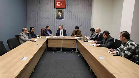 Melikgazi'de 2023 yatırımları için koordinasyon toplantısı yapıldı