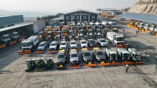 Melikgazi  kış hazırlıklarını tamamlandı