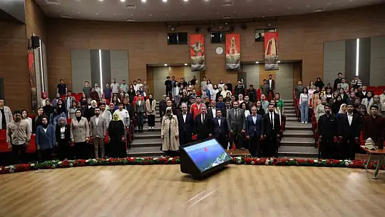 Melikgazi'de gençlere özel konferans!