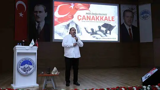 Melikgazi'de gençlere özel konferans!