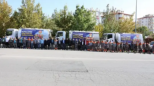 Melikgazi'de kış öncesi temizlik yoğunluğu