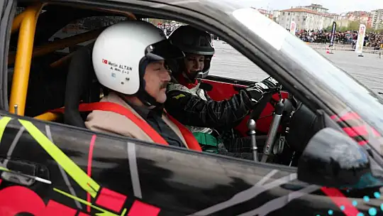 Melikgazi'de TOGG'un Slalom gösterisi damga vurdu