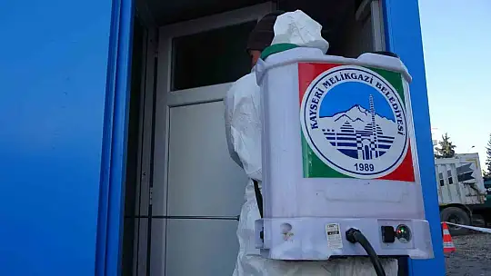 Melikgazi'den depremzedelere 'mobil yardım'