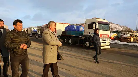 Melikgazi'den Hatay'a mobil destek