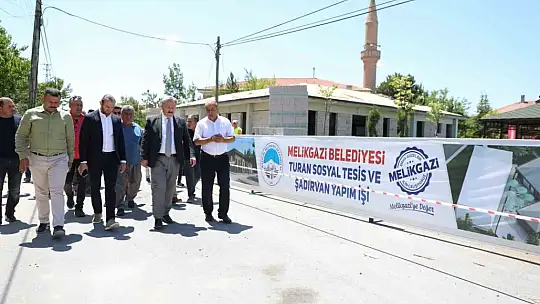 Melikgazi hizmete devam ediyor