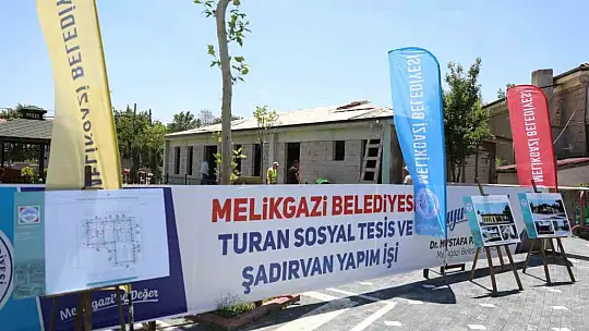 Melikgazi hizmete devam ediyor