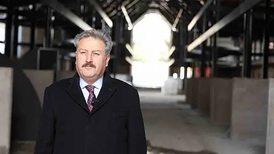 Çarşı Melikgazi'nin yapımı tamamlanıyor