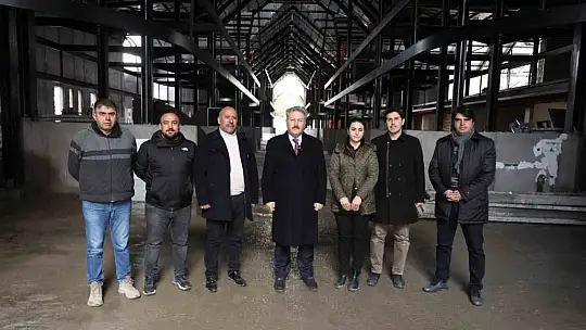 Çarşı Melikgazi'nin yapımı tamamlanıyor