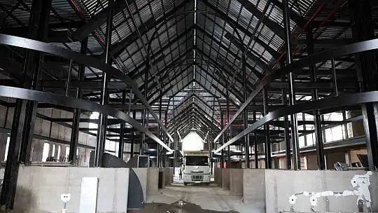 Çarşı Melikgazi'nin yapımı tamamlanıyor