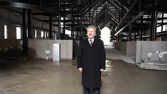 Çarşı Melikgazi'nin yapımı tamamlanıyor