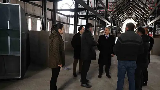 Çarşı Melikgazi'nin yapımı tamamlanıyor