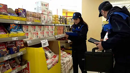 Melikgazi'de bayram öncesi pazar yeri ve market denetimi