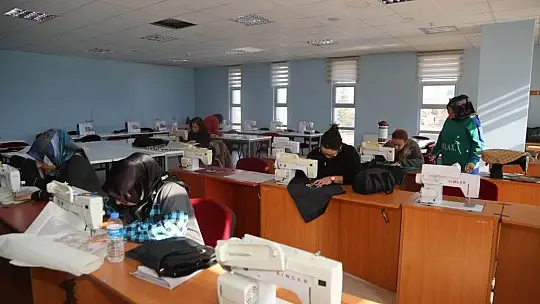 MELMEK Kurslarına kadınlardan yoğun ilgi