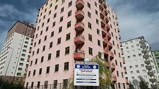 Metruk bina yıkılıyor, çevreye huzur ve güven geliyor