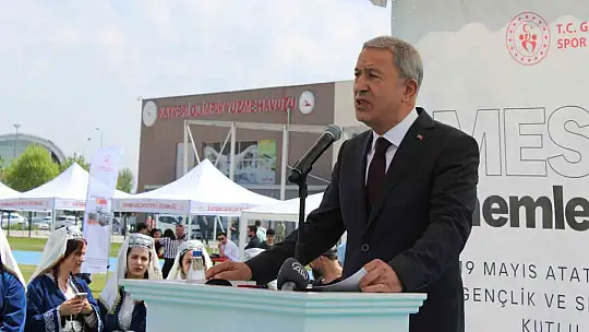 Akar'dan  tarihten ders alın vurgusu