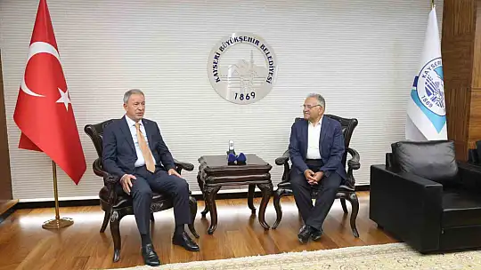 Akar'dan Büyükkılıç'a ziyaret: 'Büyük bir iş birliği içerisindeyiz'