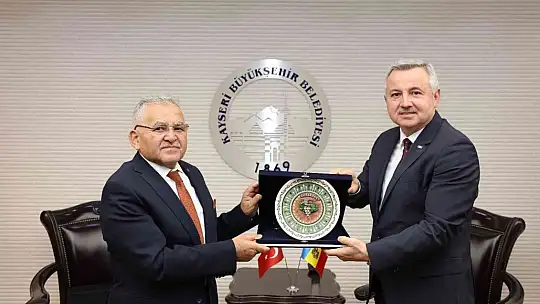 Moldova Ankara Büyükelçisi'nden Büyükkılıç'a ziyaret