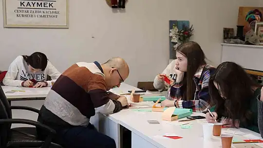 Mostar'da 'Katı Atölye' çalışması yapıldı