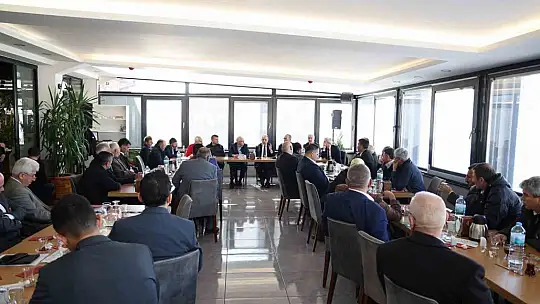 Muhtarlar Toplantısı'nda gündem deprem