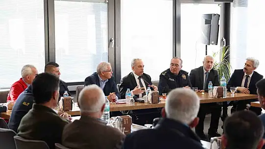 Muhtarlar Toplantısı'nda gündem deprem