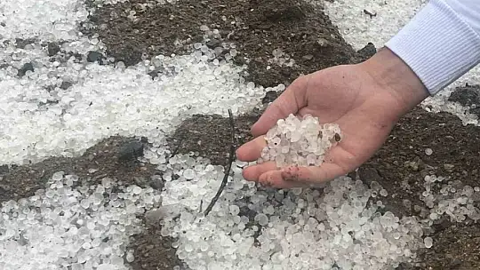 Nevşehir'de 30 bin dekar ekili arazi doludan zarar gördü