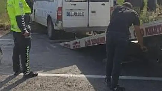 Nevşehir'de işçi servisi ile öğrenci servisi çarpıştı: 8 yaralı