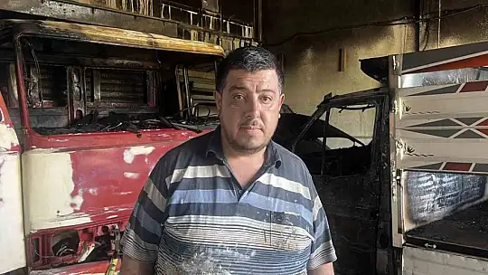 Nevşehir'de işyerinde çıkan yangında 1 kişi yaralandı, 3 araçta hasar oluştu